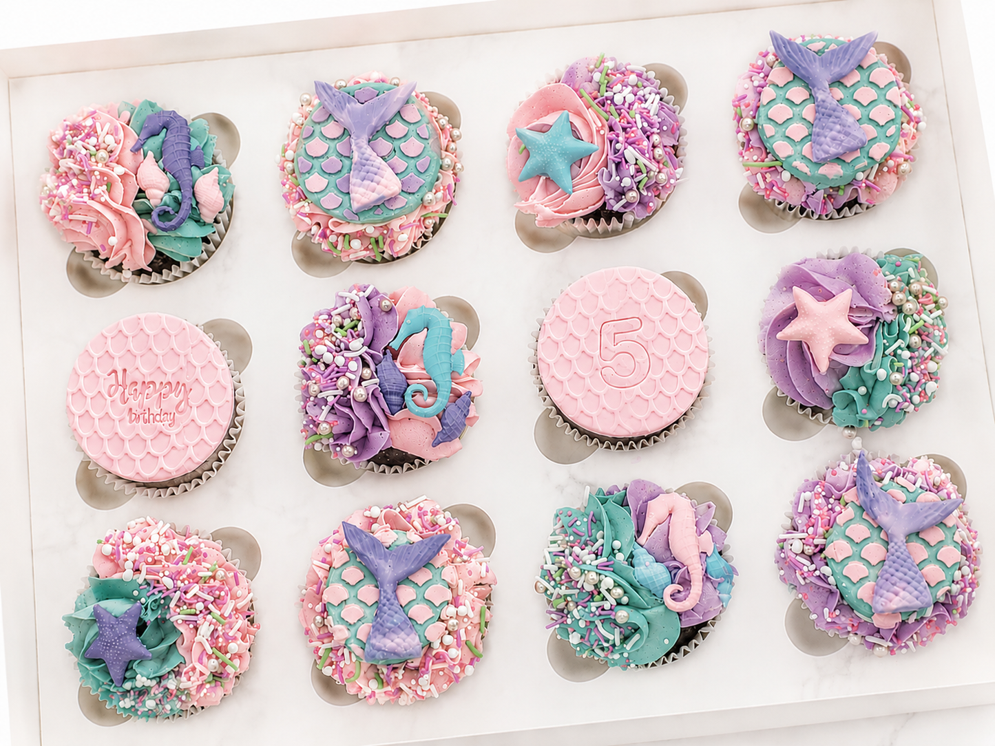 Mermaid Cupcakes